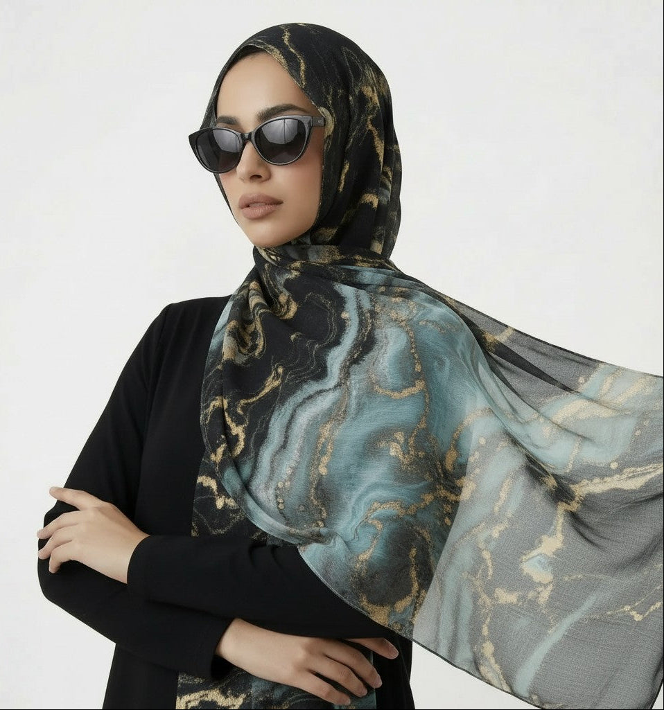 Modal prints - Grey Moon Light Marble