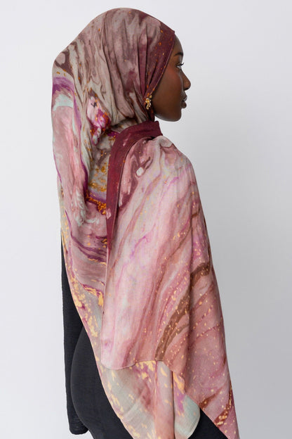 Modal prints -Rose Petals Marble