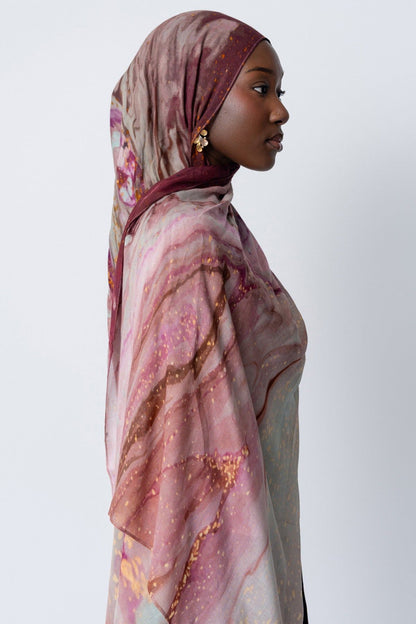 Modal prints -Rose Petals Marble