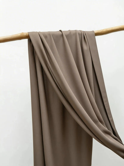 Chiffon_Hijab coffee brown_-_aesthetic_view