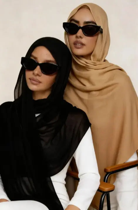 Modal Hijabs+ matching undercaps zarelladesign models