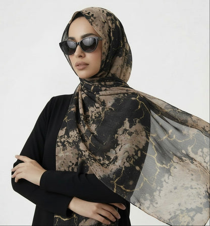 Modal prints - Brown Forest Marble