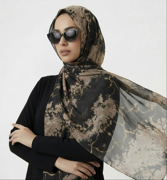 Modal prints - Brown Forest Marble
