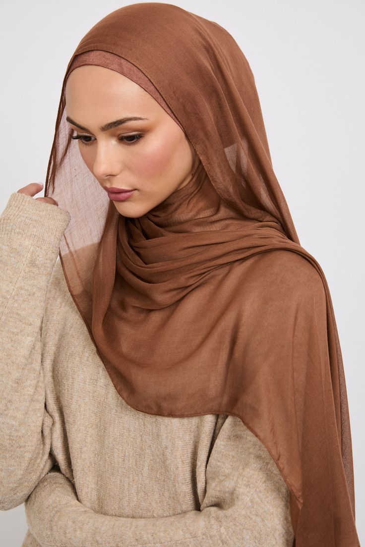 Modal Hijabs+ matching undercaps