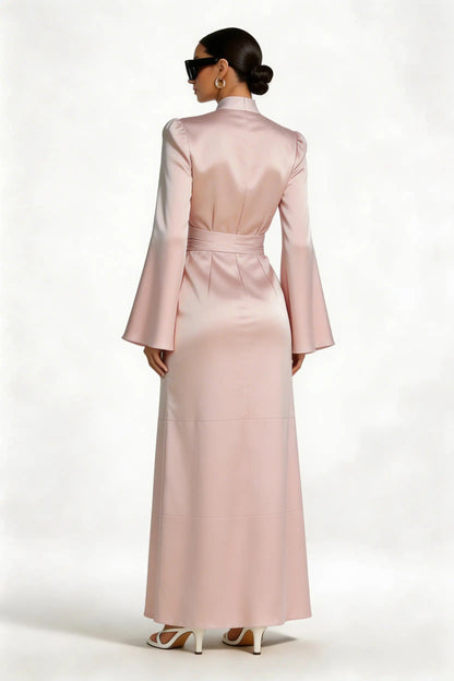pearl dress back-view