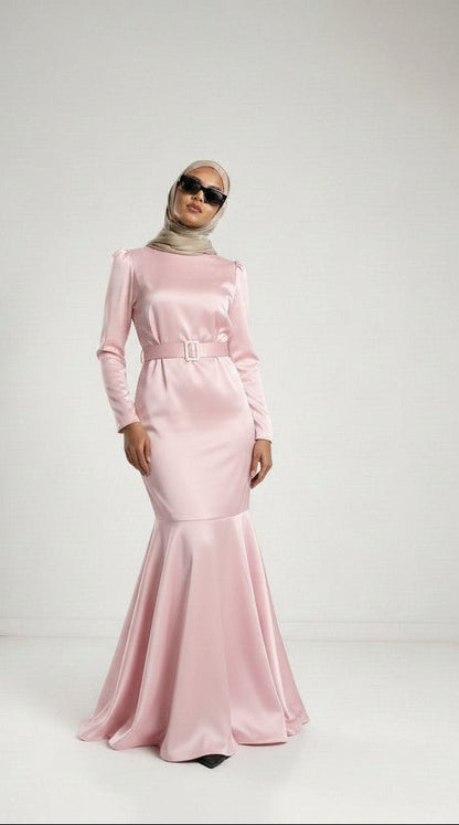 sweety dress pink  front view A - zarelladesign