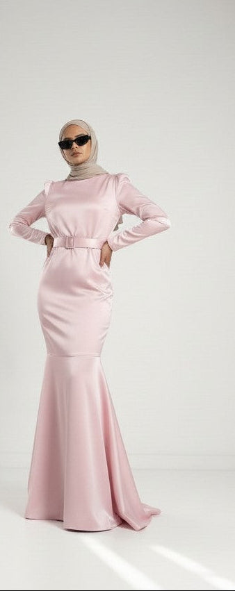 sweety dress pink  side view B - zarelladesign