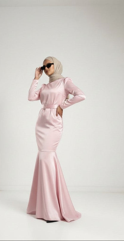 sweety dress pink  side view C - zarelladesign