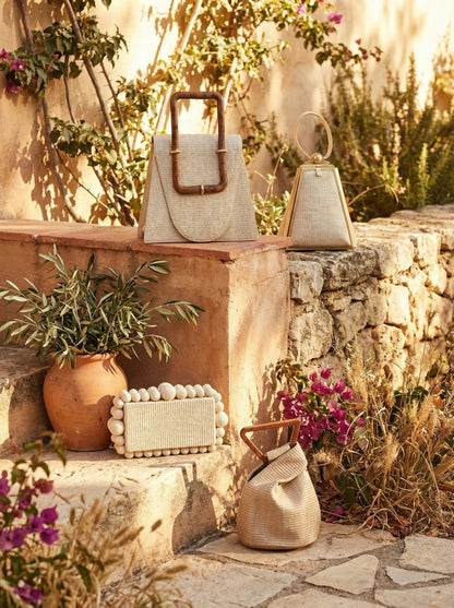 zarella design Mini Bag flower vibe background